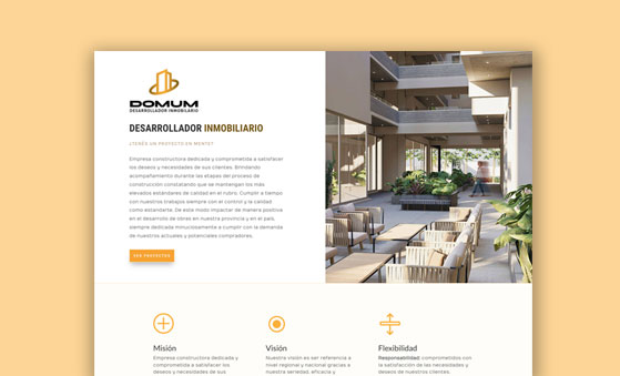 Diseño de Páginas Web para Empresas Constructoras y Arquitectos
