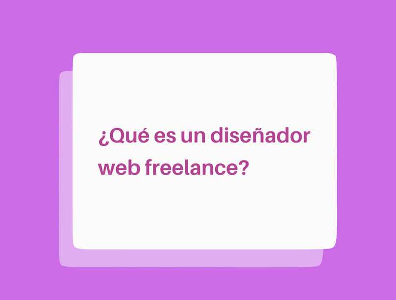 ¿Qué es un diseñador freelance?