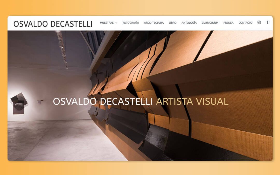 Características de Sitios Web para Artistas