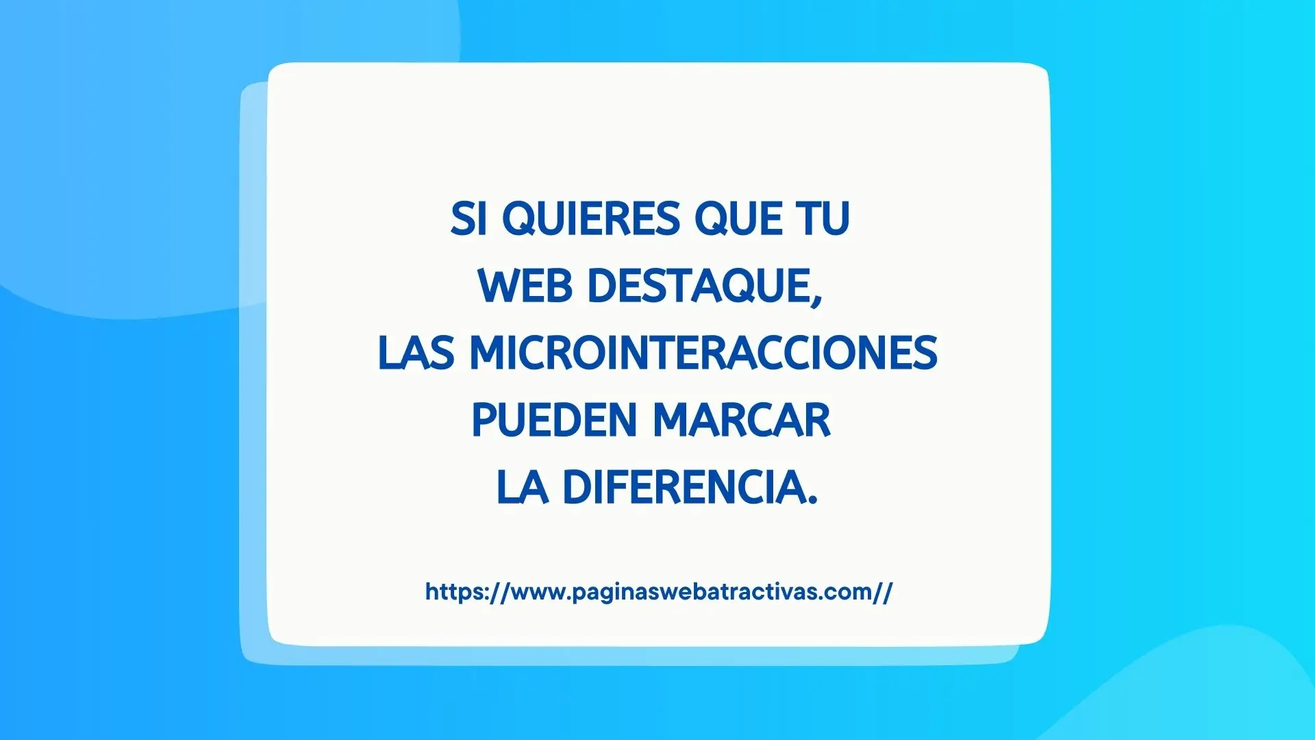 El detalle que hace que tu web minimalista destaque